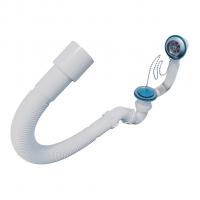 Обвязка на ванну 1 1/2*40 с гофрой 40*40*50 (800мм) с вып. и переливом SB0180 ИНКОПЛАСТ