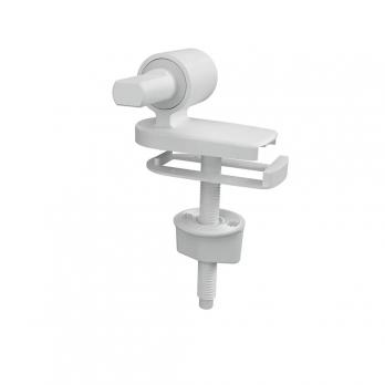 Сиденье для унитаза "Рио" голубовато-белое ИНКОЭР с микролифтом