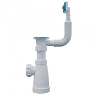 Сифон 1 1/2*40 с гибким прямоуг. переливом BS2200 ИНКОПЛАСТ