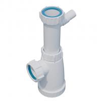 Сифон 1 1/2*40 с носиком BS1000W ИНКОПЛАСТ (винт М6*60)