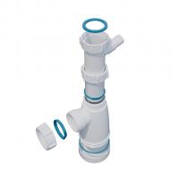 Сифон 1 1/2*40 с носиком BS1000W ИНКОПЛАСТ (винт М6*60)