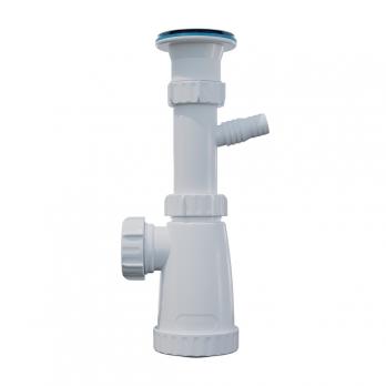 Сифон 1 1/2*40 с носиком BS4000W ИНКОПЛАСТ (винт М6*80)