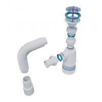 Сифон 1 1/4*32 "МИНИ" с гофрой 32*40*50 (1450мм) BG30145 ИНКОПЛАСТ (винт М6*80)