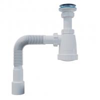 Сифон 1 1/4*32 "МИНИ" с гофрой 32*40*50 (1450мм) BG30145 ИНКОПЛАСТ (винт М6*80)