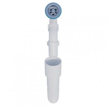 Сифон для душ. поддона 40*40 с гофрой 40*40*50 (1450мм) BT80145 ИНКОПЛАСТ