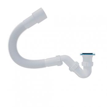 Сифон для душ. поддона 40*40 с гофрой 40*40*50 (1450мм) BT80145 ИНКОПЛАСТ