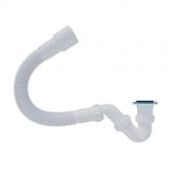 Сифон для душ. поддона 40*40 с гофрой 40*40*50 (800мм) BT8080 ИНКОПЛАСТ