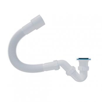 Сифон для душ. поддона 40*40 с гофрой 40*40*50 (800мм) BT8080 ИНКОПЛАСТ