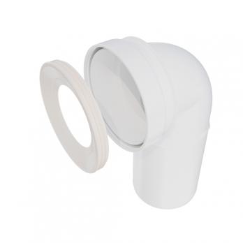 Труба фановая 110*90 град. FP-1190 ИНКОПЛАСТ