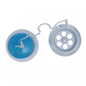 Ремкомплект сифона для ванны 1 1/2  RK-03 ИНКОПЛАСТ (винт М6*60)