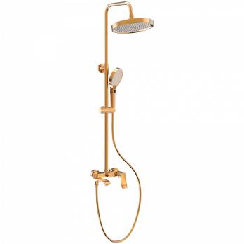 Душевая система 35к HB24553-5 HAIBA лейка "Тропический душ" золотой