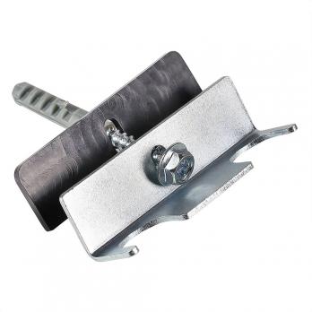 Кронштейн стальной для креп. Г-образных акс. трубок(с межос. расст.50 мм)  для радиатора VALTEC