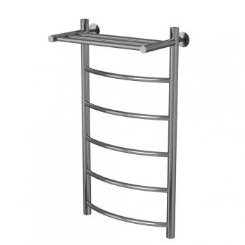 Полотенцесушитель MIXLINE CAPELLA  80х40 (1/2'' ВР, 5 перекладин + ПОЛКА) водяной