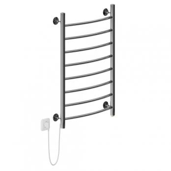 Полотенцесушитель MIXLINE CAPELLA  80х50 (кноп выключ, 340 Вт, 8 перекладин, левый) электрический