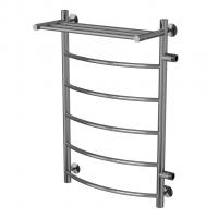 Полотенцесушитель MIXLINE CAPELLA  80х50х50 (1'' НР, 5 перекладин + ПОЛКА, правое подкл) водяной