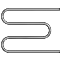Полотенцесушитель MIXLINE SIMPLE M 50х70 1''