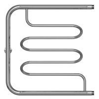 Полотенцесушитель MIXLINE SIMPLE PM2 60х60 1'' ПОЛКА