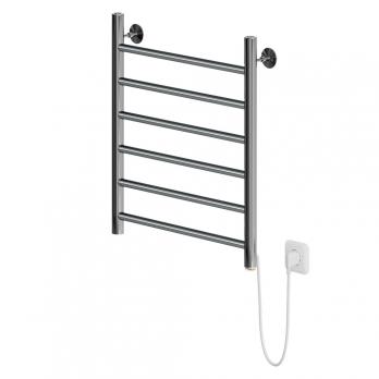 Полотенцесушитель MIXLINE VEGA  60х50 (кноп выключател, 255 Вт, 6 перекладин, правый) электрический