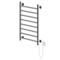 Полотенцесушитель MIXLINE VEGA  80х50 (кноп выключатель, 340 Вт, 8 перекладин, правый) электрический