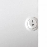 Зеркальный шкаф MIXLINE "Симпл" 500*700 (ШВ) универсальный,механический выкл., светодиодная подсветк