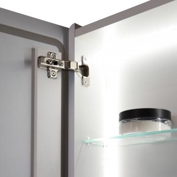 Зеркальный шкаф MIXLINE "Симпл" 500*700 (ШВ) универсальный,механический выкл., светодиодная подсветк