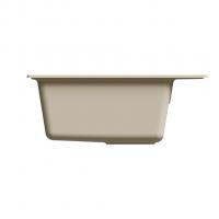 Мойкa ML-GMU04 УЛЬТРА прямоугольная, бежевый камень, 565*495 мм (глуб. чаши 175)