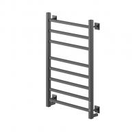 Полотенцесушитель MIXLINE FORTUNE  80х40 (таймер, 372 Вт, 8 перекладин) электрический ЧЕРНЫЙ