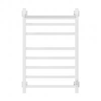 Полотенцесушитель MIXLINE FORTUNE  80х50 (таймер, 560 Вт, 7 перекладин + ПОЛКА) электрический БЕЛЫЙ