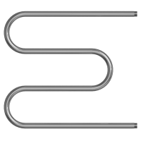 Полотенцесушитель MIXLINE SIMPLE M 50х60 3/4''