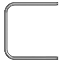 Полотенцесушитель MIXLINE SIMPLE P 50х50 1''
