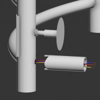 Полотенцесушитель MIXLINE VEGA  80х50 (таймер, 318 Вт, 8 перекладин) электрический БЕЛЫЙ