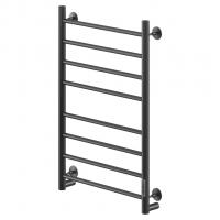 Полотенцесушитель MIXLINE VEGA  80х50 (таймер, 318 Вт, 8 перекладин) электрический ЧЕРНЫЙ