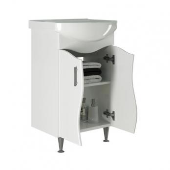 Тумба д/ванной "АНГАРА-52" под рак.Альфана-52 (ОК) (ПВХ) (разбор)