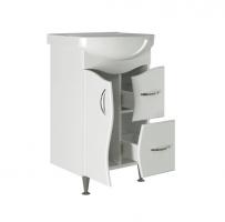 Тумба д/ванной "КЛАССИК-52" под рак.Альфана-52 (ОК) (ПВХ) (разбор)