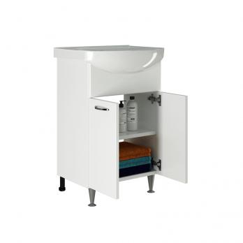 Тумба д/ванной "СТАНДАРТ-55" под рак.Уют-55 (ROSA) (ПВХ) (разбор)