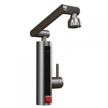 Проточный водонагреватель WH-006 нерж корпус, Трансформер (3,3 кВт, УЗО, кухня) MIXLINE