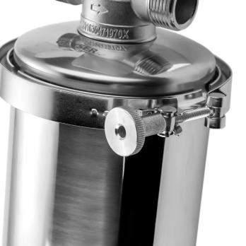 Фильтр магистральный 1'' для хол. и горячей воды 20'' BB ГЕЙЗЕР ПРЕМЬЕР (50755)  нерж корпус 304L