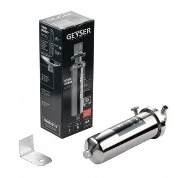 Фильтр магистральный 1/2'' для хол. и горячей воды 10'' SL ГЕЙЗЕР ПРЕМЬЕР (50752) нерж корпус 304L