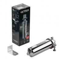 Фильтр магистральный 3/4'' для хол. и горячей воды 10'' SL ГЕЙЗЕР ПРЕМЬЕР (50753)  нерж корпус 304L