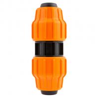 Муфта соединительная ПЭ 40х40 для дренажного шланга ДЖИЛЕКС