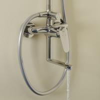 Душевая система 35к IDDIS ZDXSB3Fi06 "Zodiac X" лейка "Тропический душ" пов. излив ХРОМ