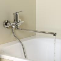 Смеситель для ванны и раковины 35к IDDIS ZDXSBL2i10WA "Zodiac X" без  душ аксессуаров ХРОМ