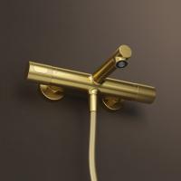 Смеситель для ванны термостат IDDIS DUNMG02i74WA "Duna" без душ. аксессуаров, ЗОЛОТО мат.