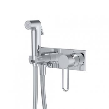 Смеситель с гигиенической лейкой 35к IDDIS DUNSBV0i08 "Duna" встраиваемый, ХРОМ