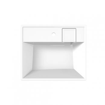 Раковина над стиральной машиной "ЛЕРОН" 60*50 ш*г, с кронштейнами (MIXLINE)