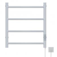 Полотенцесушитель MIXLINE CAPELLA  60х50 (таймер, 201 Вт, 4 перекладины) электрический БЕЛЫЙ