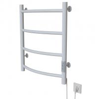 Полотенцесушитель MIXLINE CAPELLA  60х50 (таймер, 201 Вт, 4 перекладины) электрический БЕЛЫЙ