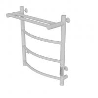 Полотенцесушитель MIXLINE CAPELLA  60х50 (таймер, 251Вт, 3 перекладины + ПОЛКА) электрический БЕЛЫЙ