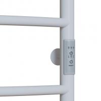 Полотенцесушитель MIXLINE CAPELLA  60х50 (таймер, 251Вт, 3 перекладины + ПОЛКА) электрический БЕЛЫЙ