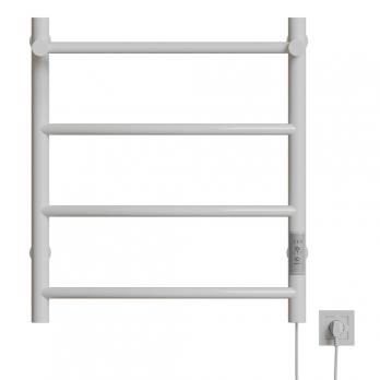 Полотенцесушитель MIXLINE CAPELLA  60х50 (таймер, 251Вт, 3 перекладины + ПОЛКА) электрический БЕЛЫЙ